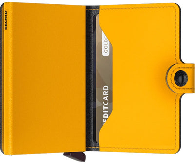 Secrid Miniwallet Yard Powder, Ochre