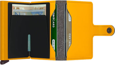Secrid Miniwallet Yard Powder, Ochre