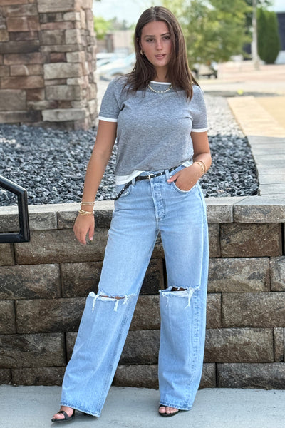 Jackie Layered Sweater Tee