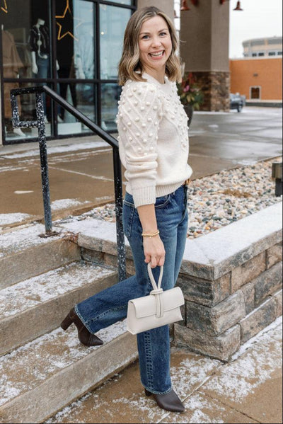 Marcy Pom Sweater