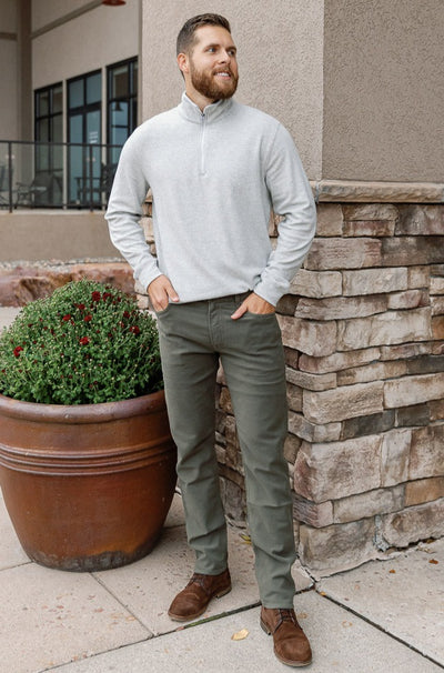 Citizens of Humanity Adler French Terry Jeans, Olive