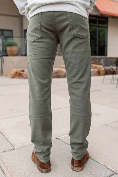 Citizens of Humanity Adler French Terry Jeans, Olive