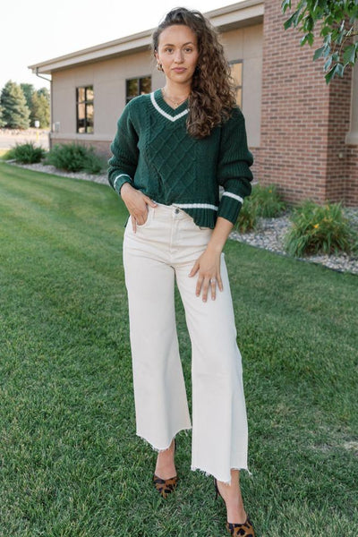 Citizens of Humanity Lyra Wide Leg Crop, Almondette