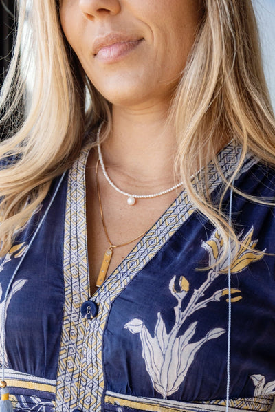 Cari Pearl Necklace