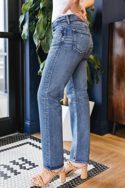 Moussy MV Mallard Slim Straight Jeans