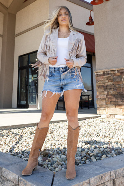 Winona Fringe Jacket