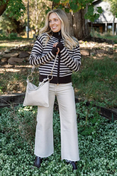 Citizens of Humanity Lyra Wide Leg Crop, Almondette