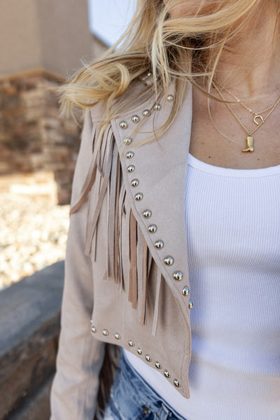 Winona Fringe Jacket
