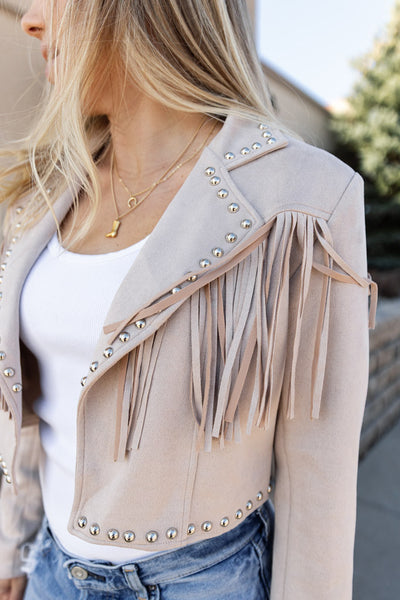 Winona Fringe Jacket