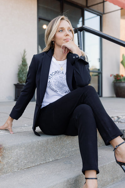 Veronica Beard Carla Logo Tee