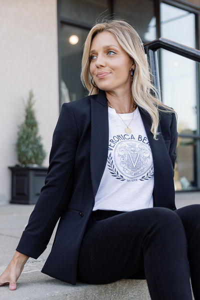 Veronica Beard Carla Logo Tee