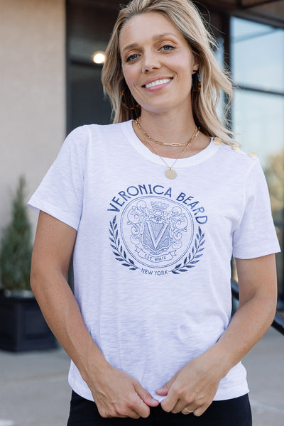 Veronica Beard Carla Logo Tee