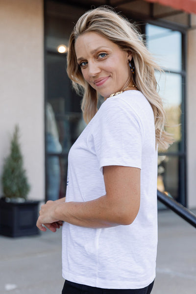 Veronica Beard Carla Logo Tee
