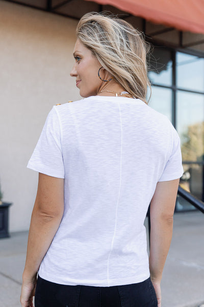 Veronica Beard Carla Logo Tee
