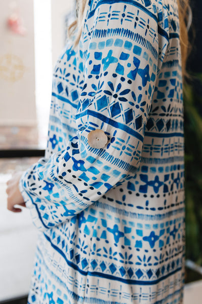 Darcy Dress, Blue Lagoon