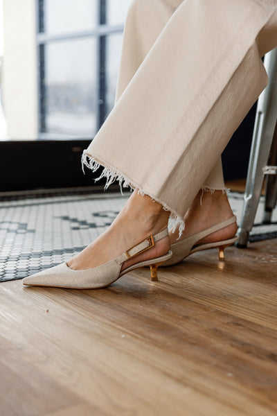 Schutz Ciara Slingback Kitten Pump