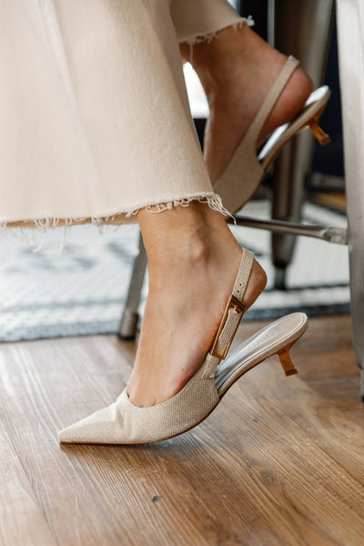 Schutz Ciara Slingback Kitten Pump