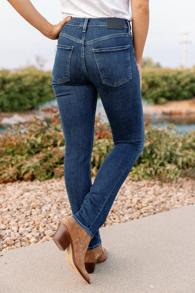 Citizens of Humanity Sloane Mid-Rise Skinny, Baltic, Size 30