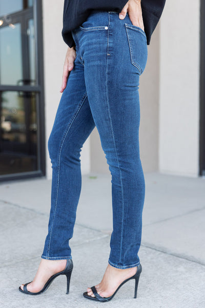 Citizens of Humanity Sloane Mid-Rise Skinny, Baltic, Size 30