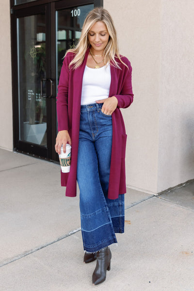 Veronica Beard Taylor Cropped Released Hem Jeans