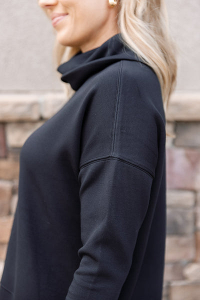 Spanx Air Essentials Tunic T-neck, Black