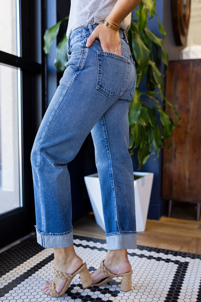 Moussy MV Foxwood Straight Jeans, SIZE 28