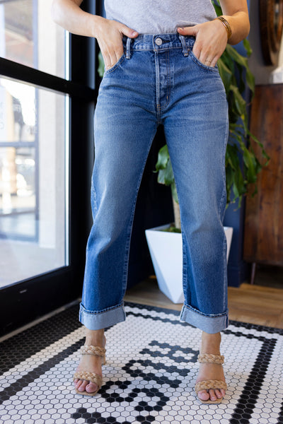 Moussy MV Foxwood Straight Jeans, SIZE 28