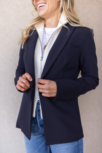 Veronica Beard Cashmere Uptown Dickey, Ivory