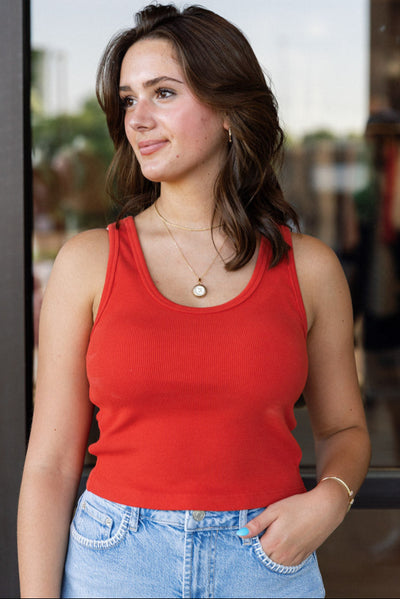 Perfect White Tee Blondie Tank