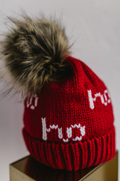 .HO HO HO Pom Hat