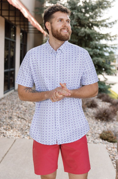 Mizzen & Main Helmsman Short, Red Clay
