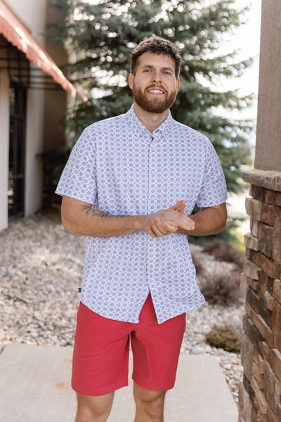 Mizzen & Main Helmsman Short, Red Clay