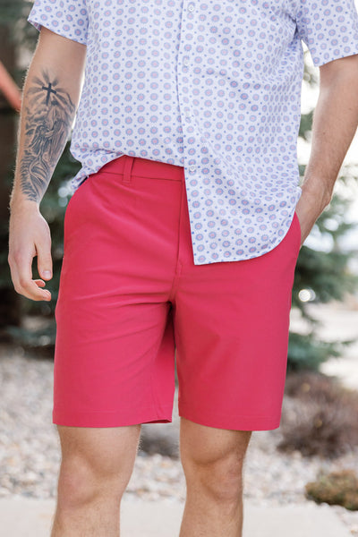 Mizzen & Main Helmsman Short, Red Clay