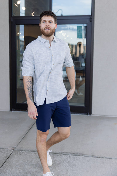 Mizzen & Main Helmsman Short, Navy