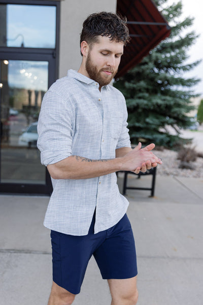 Mizzen & Main Helmsman Short, Navy