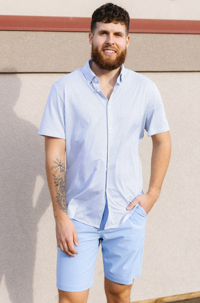 Mizzen & Main Helmsman Short, Blue