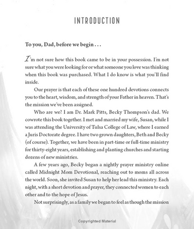 Midnight Dad Devotional
