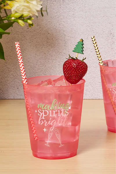 Christmas Tree Charcuterie & Drink Picks