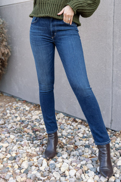 Citizens of Humanity Sloane Mid-Rise Skinny, Baltic, Size 30