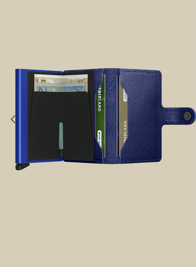 Secrid Miniwallet Crisple, Cobalt