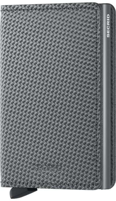 Secrid Slimwallet Carbon, Cool Grey