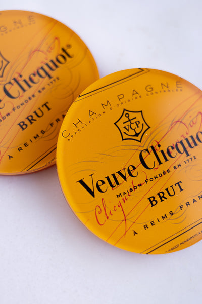 .Pop The Bubbly Coasters, Set of 4