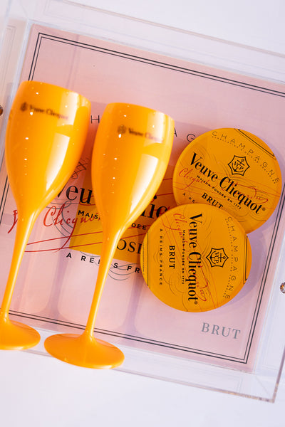 Pop The Bubbly Coasters, Set of 4