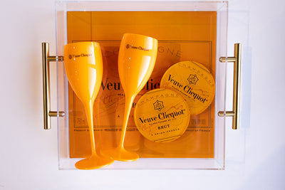 Pop The Bubbly Coasters, Set of 4