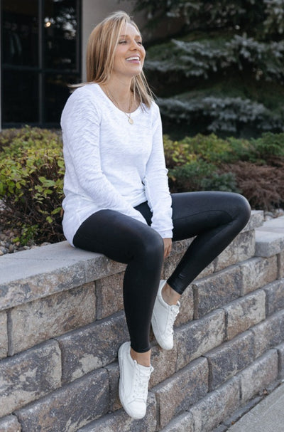 Spanx Faux Leather Legging