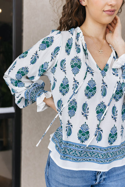 Imara Printed Top