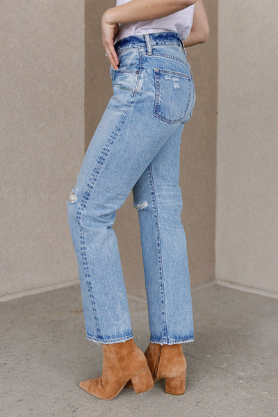 Moussy MV Belmont Straight Jeans, Size 29