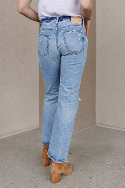 Moussy MV Belmont Straight Jeans, Size 29
