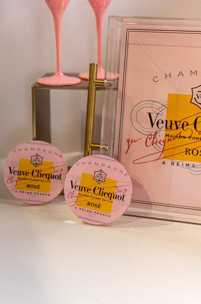 .Rose All Day Coasters, Set of 4