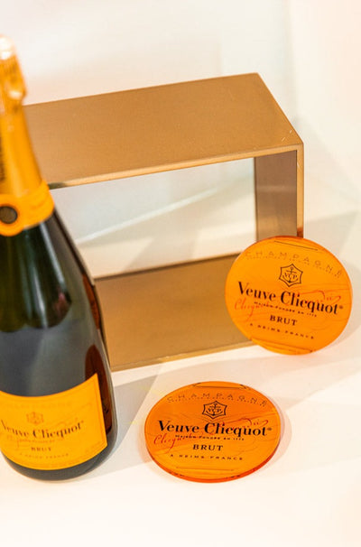 Pop The Bubbly Coasters, Set of 4